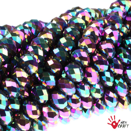 KRYSZTAL FASET RONDELLE...