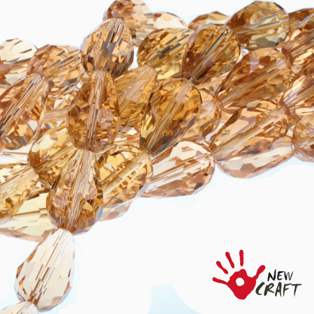 KRYSZTAŁ FASETOWANY KROPLA...