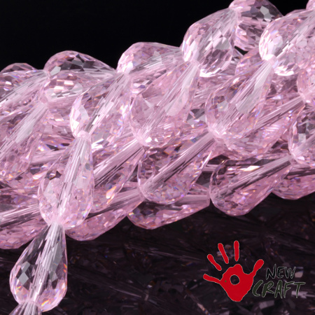 KRYSZTAŁ FASETOWANY KROPLA...