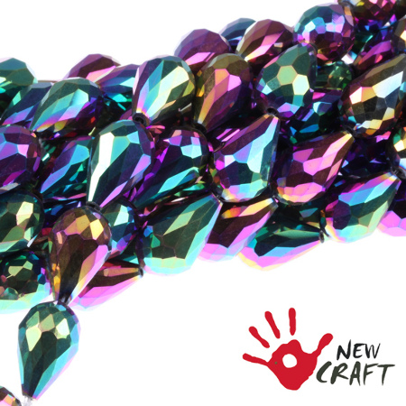 KRYSZTAŁ FASETOWANY KROPLA...