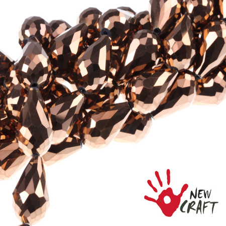 KRYSZTAŁ FASETOWANY KROPLA...