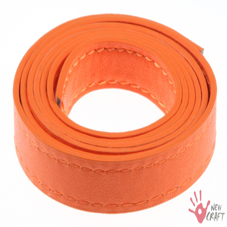 RZEMIEŃ PŁASKI POMARAŃCZOWY...