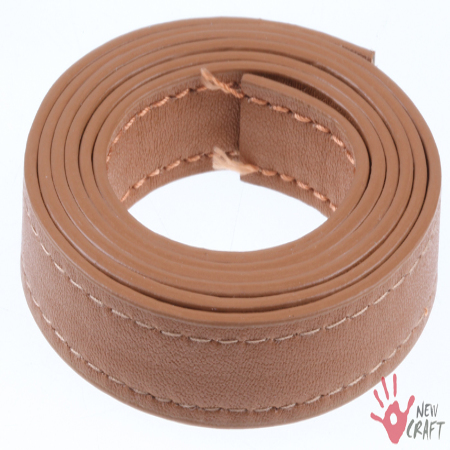 RZEMIEŃ PŁASKI BRĄZOWY...