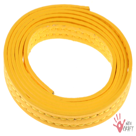 RZEMIEŃ PŁASKI ZÓŁTY (6/2mm...