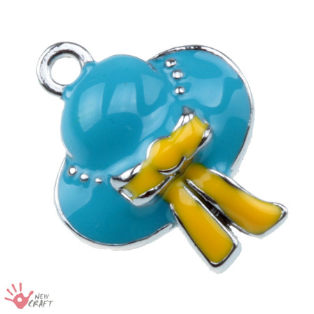 BALI CHARMS KAPELUSZ 16mm 2szt