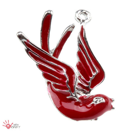 BALI CHARMS PTAK 30mm 2szt