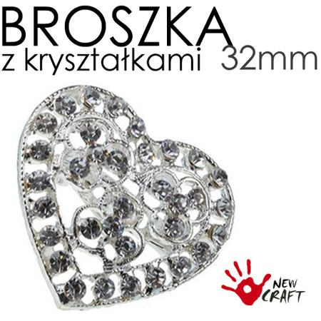 BROSZKA Z KRYSZTAŁKAMI...