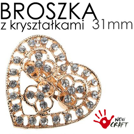 BROSZKA Z KRYSZTAŁKAMI...