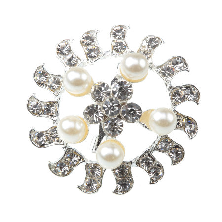 BROSZKA Z KRYSZTAŁKAMI I...