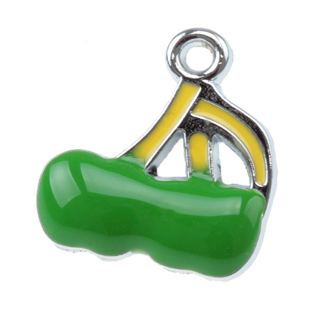 BALI CHARMS WIŚNIE 17mm 2szt