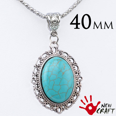 NASZYJNIK METAL HOWLIT...