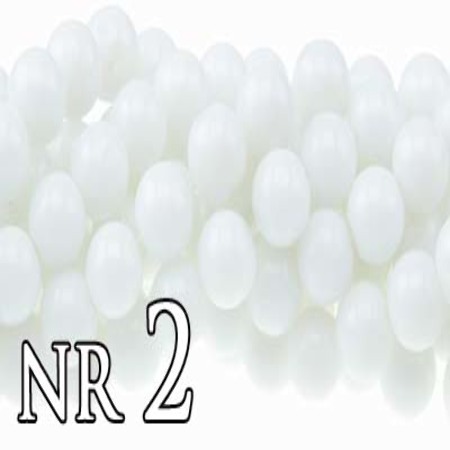 KORALIKI SZKLANE KULA BIAŁY...