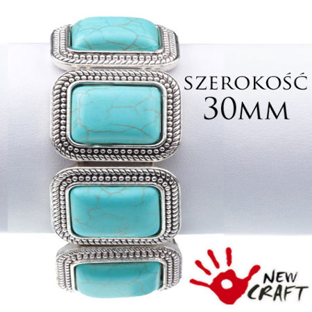 BRANSOLETKA METAL HOWLIT...