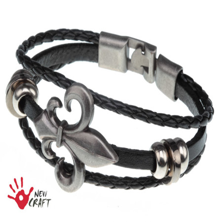 BRANSOLETKA MĘSKA RZEMIEŃ...