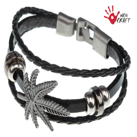 BRANSOLETKA MĘSKA RZEMIEŃ...