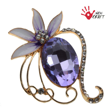 BROSZKA KLASYCZNA CYRKONIE...