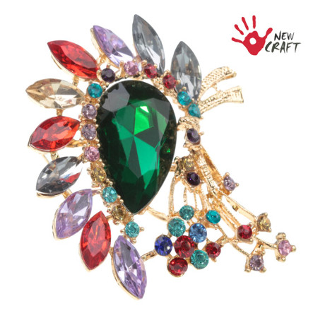 BROSZKA KLASYCZNA CYRKONIE...