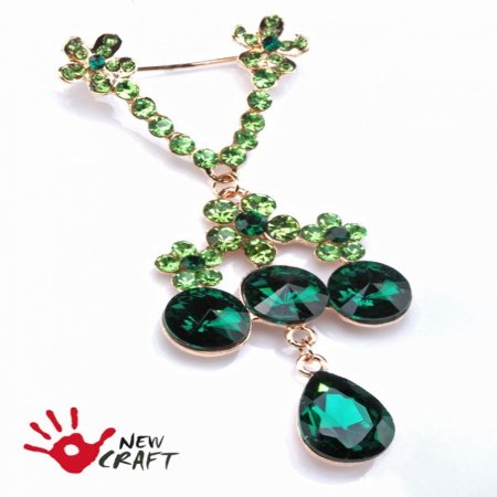 BROSZKA KLASYCZNA CYRKONIE...