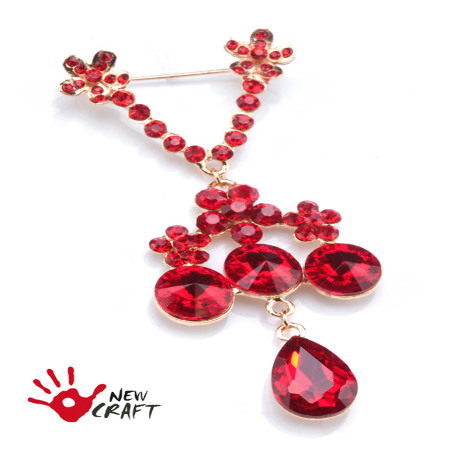 BROSZKA KLASYCZNA CYRKONIE...