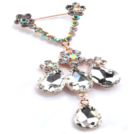 BROSZKA KLASYCZNA CYRKONIE...