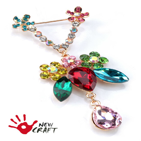 BROSZKA KLASYCZNA CYRKONIE...