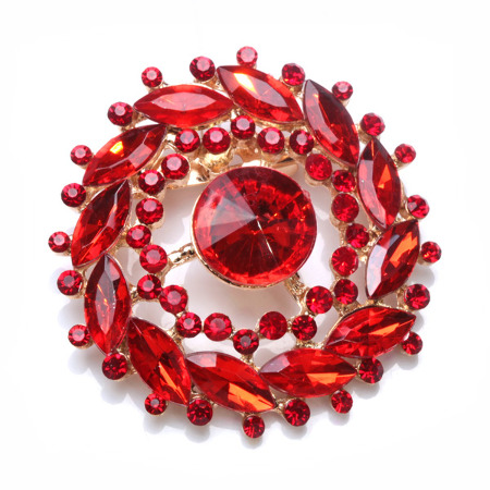 BROSZKA KLASYCZNA CYRKONIE...