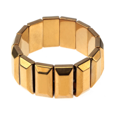 BRANSOLETKA KAMIEŃ HEMATYT...