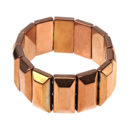 BRANSOLETKA KAMIEŃ HEMATYT...