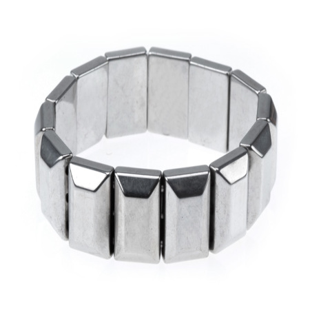 BRANSOLETKA KAMIEŃ HEMATYT...