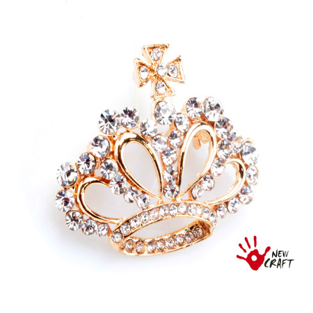 BROSZKA KORONA  36mm 1SZT