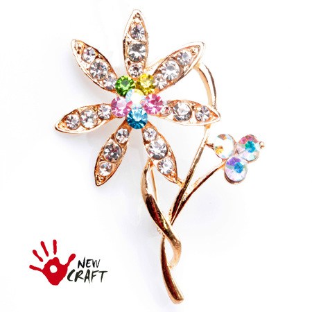 BROSZKA KWIAT 60mm 1SZT