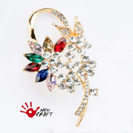 BROSZKA KWIAT 70mm 1SZT