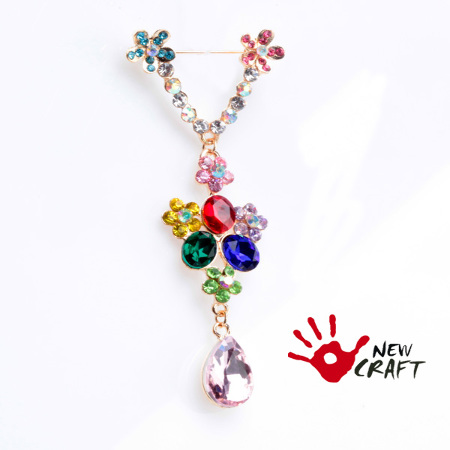 BROSZKA VINTAGE 97mm 1SZT