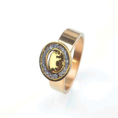 PIERŚCIONEK OBRĄCZKA STAL...