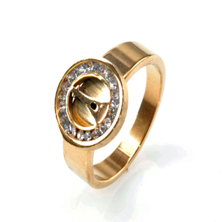 PIERŚCIONEK OBRĄCZKA STAL...