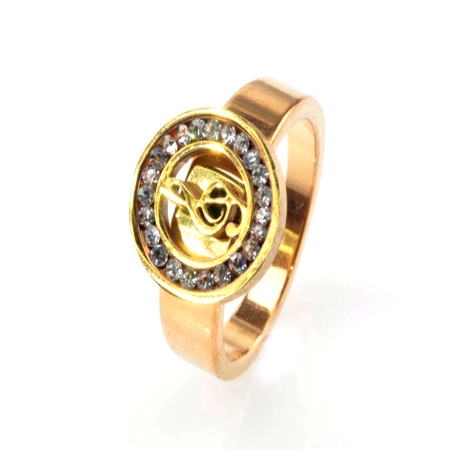 PIERŚCIONEK OBRĄCZKA STAL...