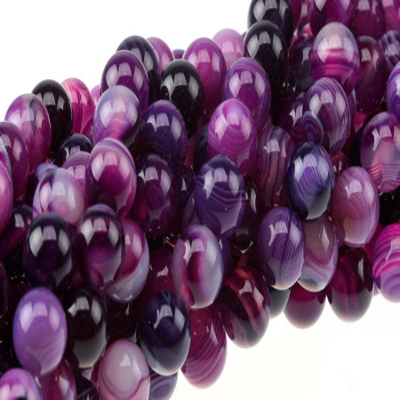 KAMIEŃ AGAT KULA 10mm SZNUR...