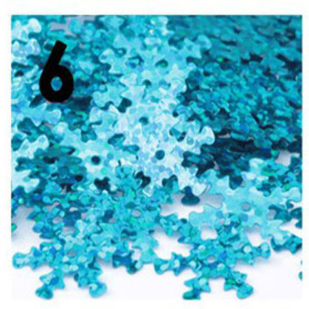 CEKINY ŚNIEŻYNKI PŁATEK LUZ...