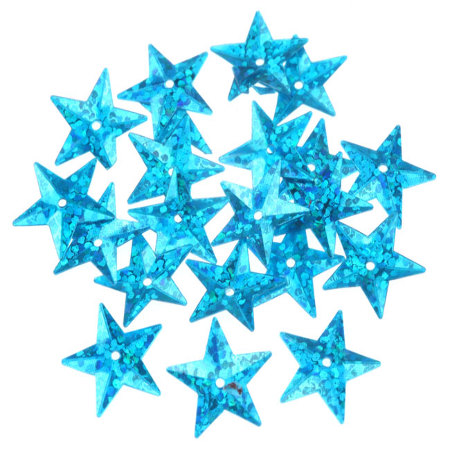 CEKINY GWIAZDKI WYPUKŁE LUZ...