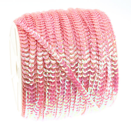 CEKINY KOŁA ŁAMANE 6mm RÓŻ...