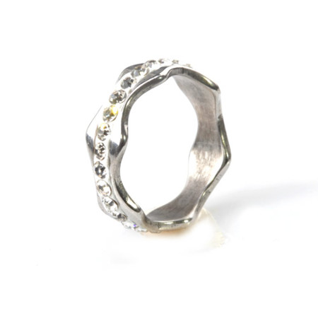 OBRĄCZKA PIERŚCIONEK STAL...