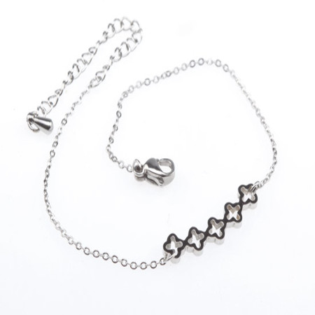 BRANSOLETKA CELEBRYTKA STAL...