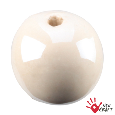 CERAMIKA KULA BIAŁY 19mm 2szt