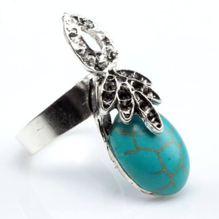 PIERŚCIONEK HOWLIT TURKUS...