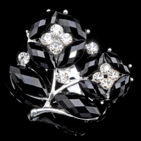 BROSZKA VINTAGE CZARNA...