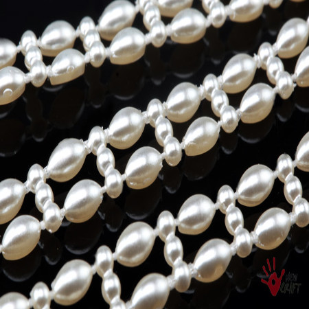 TAŚMA DEKORACYJNA PERŁA...