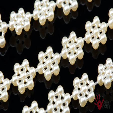 TAŚMA DEKORACYJNA KWIATKI...