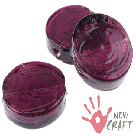 SZKŁO WENECKIE DYSK 27mm 10szt