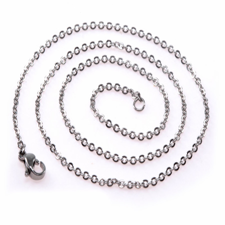 ŁAŃCUSZEK STAL 316L CIEMNY...